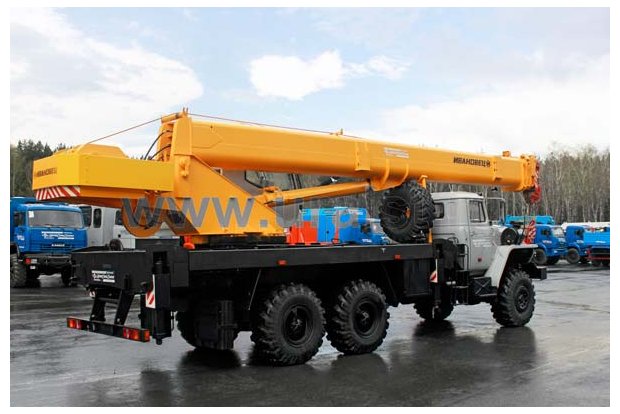 Автокран КС-45717-1Р ОВОИД "Ивановец" Урал 4320