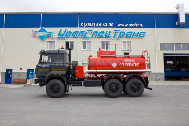 Автотопливозаправщик АТЗ-9Б УСТ 5453 Урал 4320-4551-81 сп.м. доработка под ДОПОГ