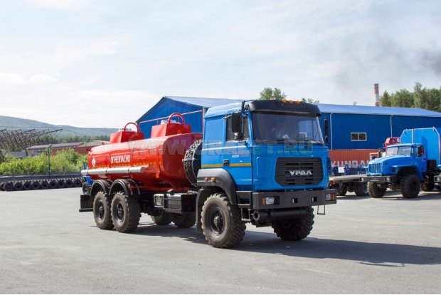 Автотопливозаправщик АТЗ-12-2Б УСТ 5453 Урал 4320-4971-82 сп.м. доработка под ДОПОГ