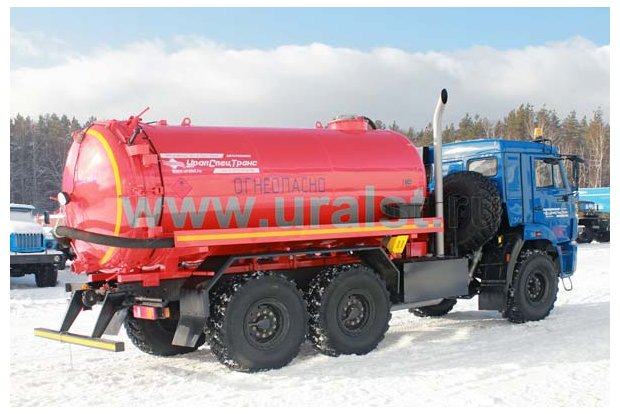 Камаз вакуумная автоцистерна АКН-10-ОД
