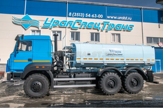 Автоцистерна АЦПТ-10 УСТ-5453 Урал 5557-82М