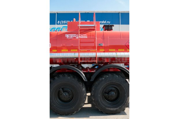 Автоцистерна бензовоз АЦ-12 УСТ 5453 Урал 4320-1951-60 с насосом доработка под ДОПОГ