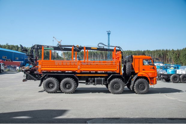 Сортиментовоз Камаз с СФ-85С