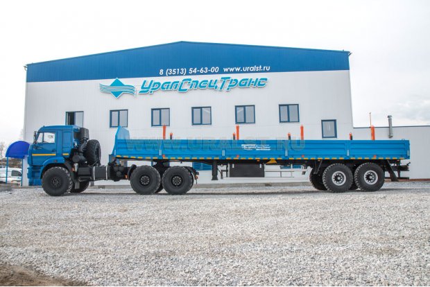 Бортовой полуприцеп ППБ 27-21-12К BPW УСТ 9465