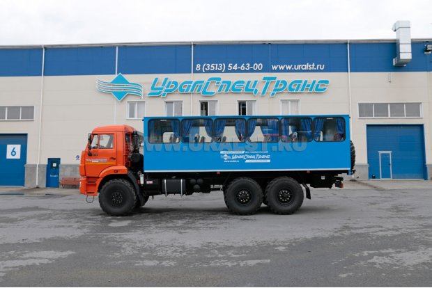 Вахтовый автобус УСТ-5453 28 мест Камаз 5350-42