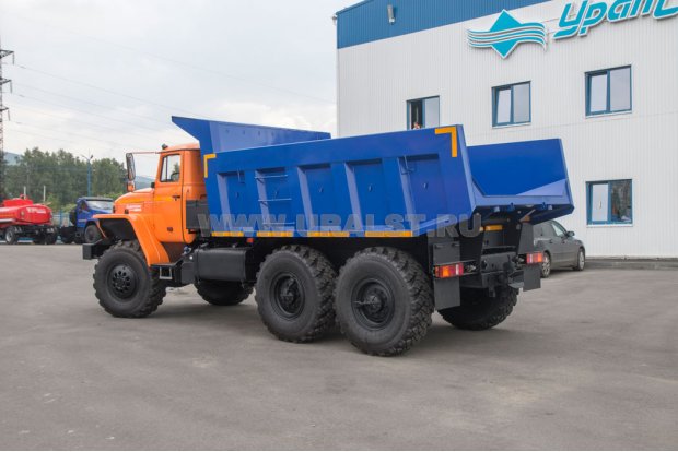 Самосвал Урал 55571-0121-60Е5Ф17 без заднего борта