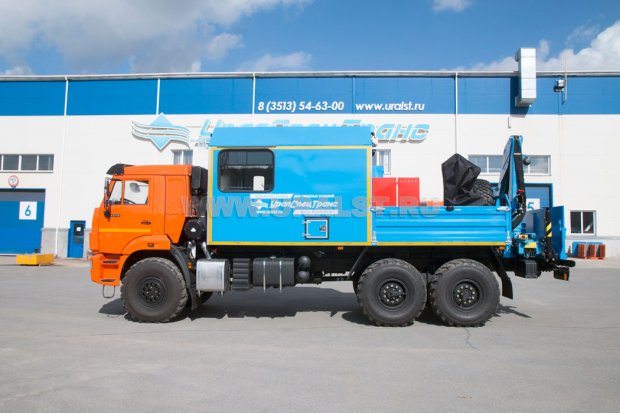 АРОК с КМУ ИМ-55 УСТ Камаз 43118-50