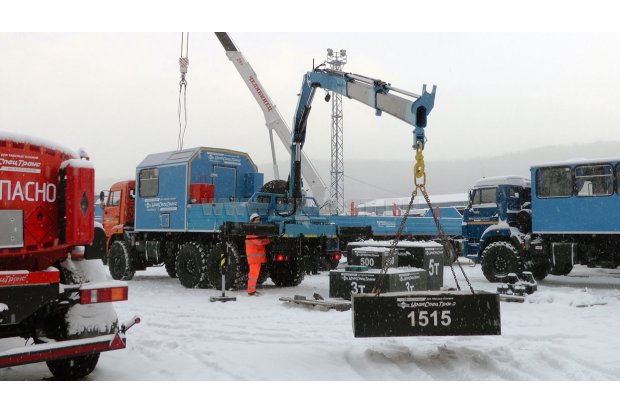 Мобильная ремонтная мастерская (МРМ) УСТ-54534 на шасси Камаз 43118-46 с КМУ ИМ-150