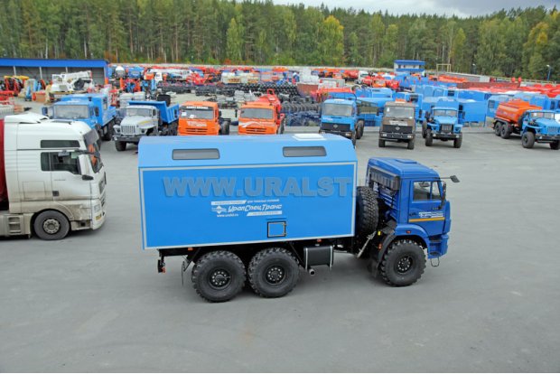 ПАРМ-02Т УСТ-54535 Камаз 5350-42 с токарным станком