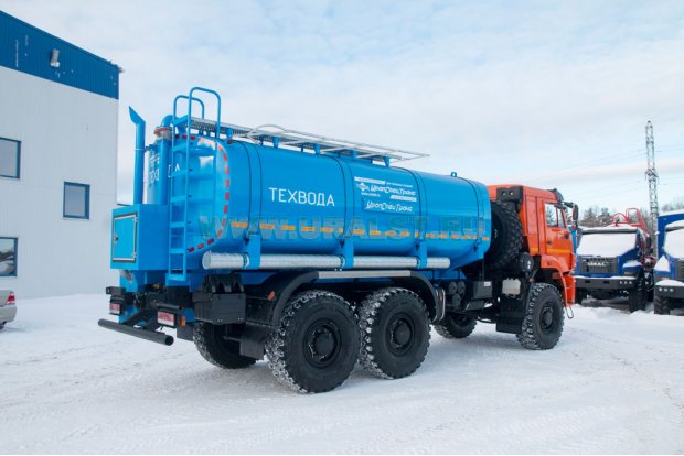 Автоцистерна для технической воды АЦВ-15Т УСТ 5453 Камаз 65224-3971-53