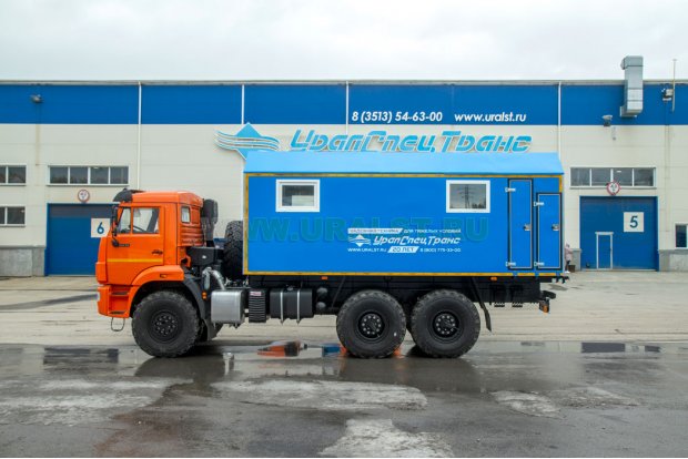 Передвижная мастерская ПАРМ-02 УСТ 5453 Камаз 43118-50
