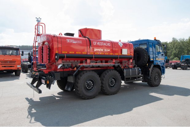 Автотопливозаправщик АТЗ-11 УСТ 5453 Камаз 43118 (CUMMINS) сп.м.