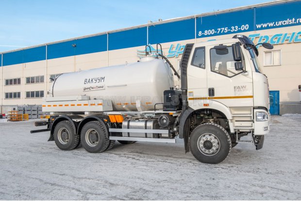 Вакуумная машина МВ-11 КО УСТ 5453 FAW 3250 6Х4, КБ 3800