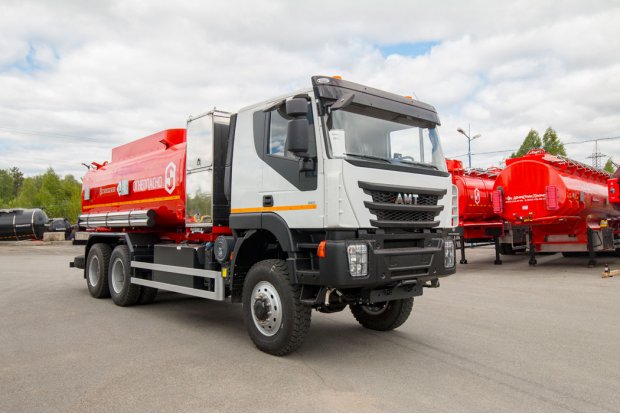 Автотопливозаправщик АТЗ 20-2 БЗ УСТ 5453 АМТ N.V. 632910 (6х6) ДОПОГ 