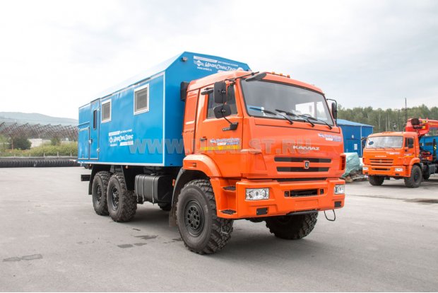 Автофургон Камаз Транспортно-бытовая машина УСТ-54535