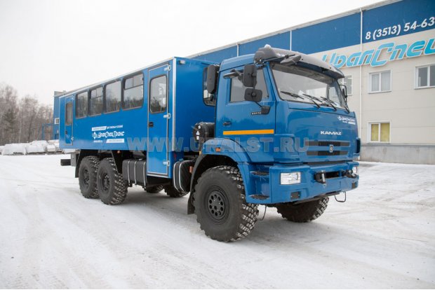 Автобус вахтовый 26+2 УСТ 54535 Камаз 43118-50