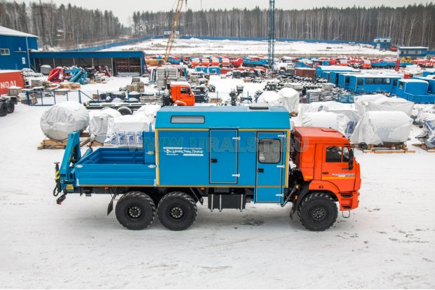 Урал АРОК УСТ-5453 43118-46 с КМУ ИМ-55