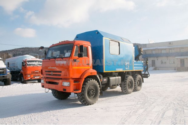Камаз ПАРМ 43118-50 с КМУ ИМ-150