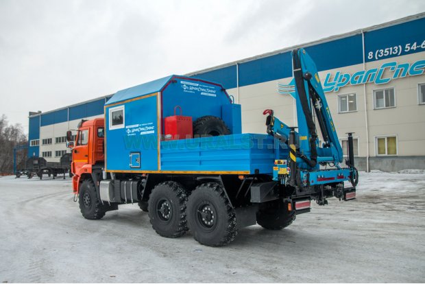 ПАРМ с КМУ ИМ-55 УСТ 5453 Камаз 43118-50