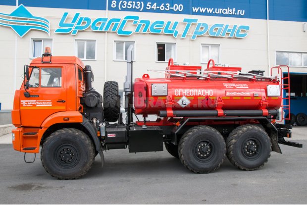 Автотопливозаправщик АТЗ-8-2 УСТ-5453 Камаз 5350-42