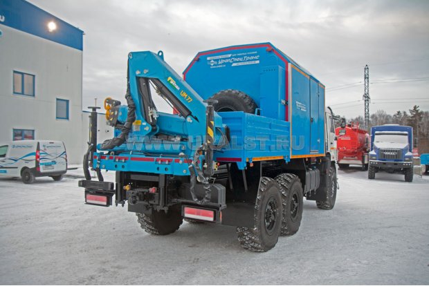 АНРВ с КМУ ИМ-77 УСТ 54535В Камаз 43118-3027-50