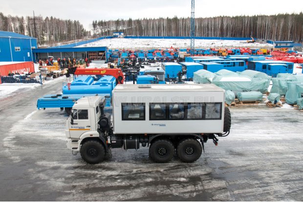Вахтовый автобус Камаз 5350 (43114)