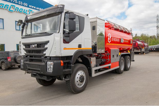 Автотопливозаправщик АТЗ 20-2 БЗ УСТ 5453 АМТ N.V. 632910 (6х6) ДОПОГ 