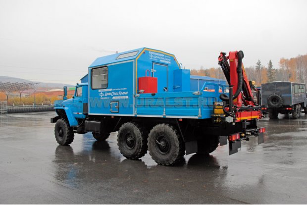 Урал АНРВ УСТ-5453 4320-72М с КМУ Palfinger PK-4501
