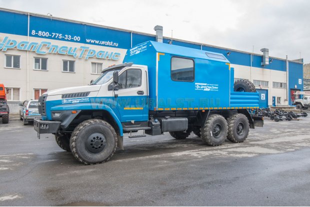Автофургон АРОК с КМУ ИМ-20 УСТ 5453 4320-72Е5Г38 NEXT 