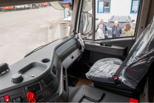 Кабина водителя