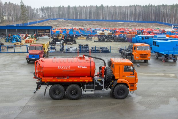 Вакуумная машина МВ-10-ОД PNR УСТ-5453 Камаз 43118-46