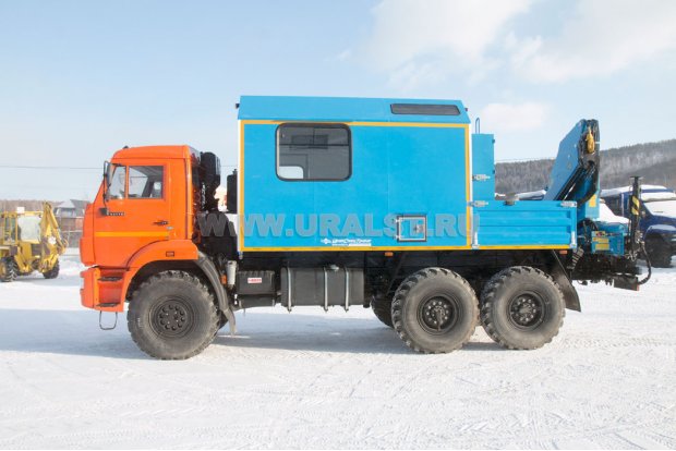 Камаз ПАРМ 43118-50 с КМУ ИМ-150