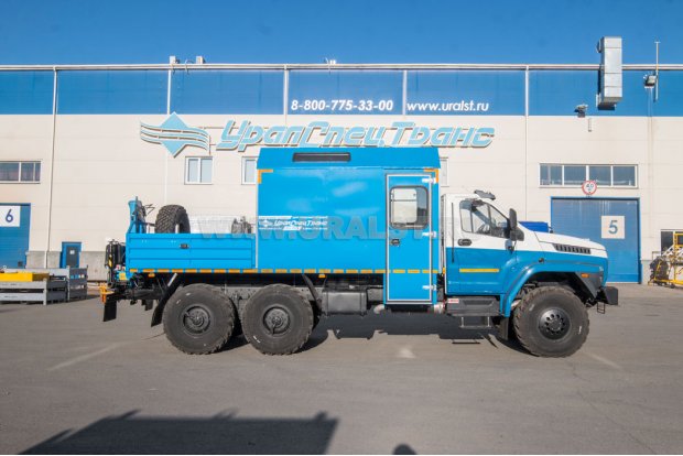 Автофургон АРОК с КМУ ИМ-20 УСТ 5453 Урал 4320-72Е5Г38 NEXT