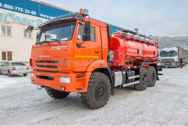 Автотопливозаправщик АТЗ-12-2 УСТ 5453 Камаз 43118-50 сп.м доработка под ДОПОГ
