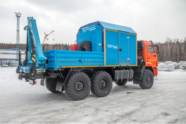 ПАРМ с КМУ ИМ-55 УСТ 5453 Камаз 43118-50