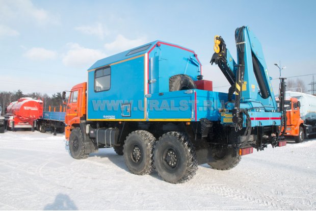 Камаз ПАРМ 43118-50 с КМУ ИМ-150