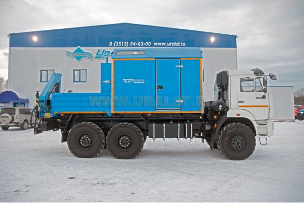 АНРВ с КМУ ИМ-77 УСТ 54535В Камаз 43118-3027-50