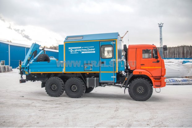 Камаз АРОК с КМУ ИМ-95