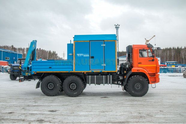 ПАРМ с КМУ ИМ-55 УСТ 5453 Камаз 43118-50 сп.м.