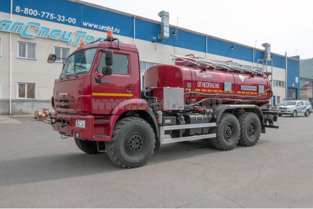 Автотопливозаправщик АТЗ-12-2Б УСТ 5453 Камаз 43118-50 доработка под ДОПОГ