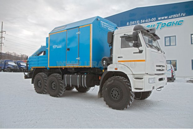 АНРВ с КМУ ИМ-77 УСТ 54535В Камаз 43118-3027-50