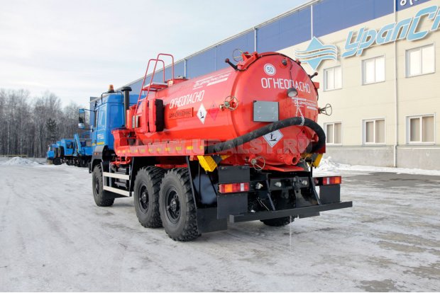 Автоцистерна АКН-10-ОД ВК УСТ-5453 на шасси Урал 5557-82М