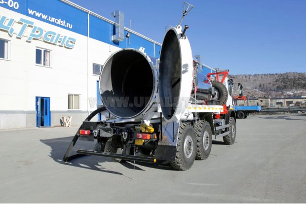АКН-11-ОД ВК УСТ-5453 IVECO-AMT Карго(CARGO) с открытым днищем