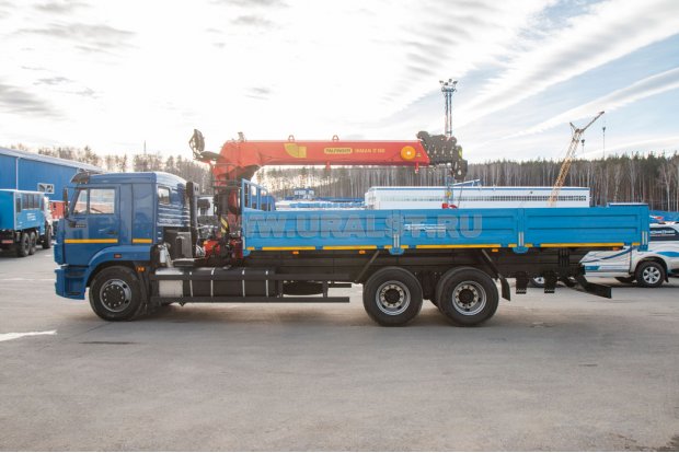 Бортовой с КМУ ИТ-150 УСТ 5453 Камаз 65117