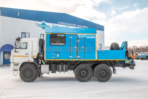 ПАРМ с КМУ ИМ-55 УСТ 5453 Камаз 43118-50