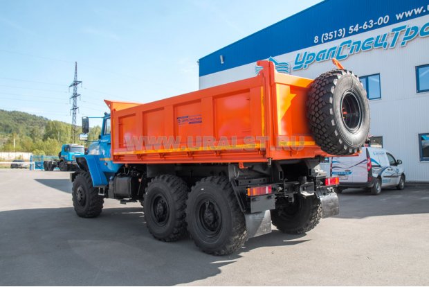 Самосвал АС 10-10 трехстор. УСТ 5453 Урал 5557-60Е5