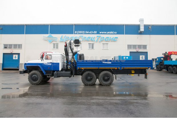 Бортовой Урал 4320-60Е5 с краном-манипулятором ИМ-240