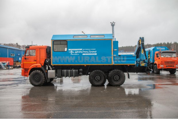 ПАРМ с КМУ ИМ-150 УСТ 5453 Камаз 43118