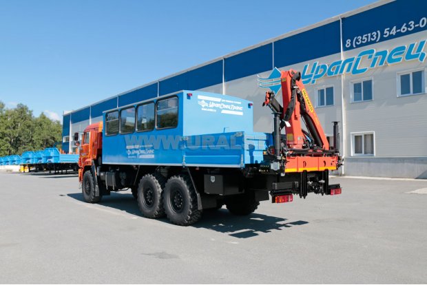 Камаз ГПА 43118-46 с КМУ Palfinger PK-8500