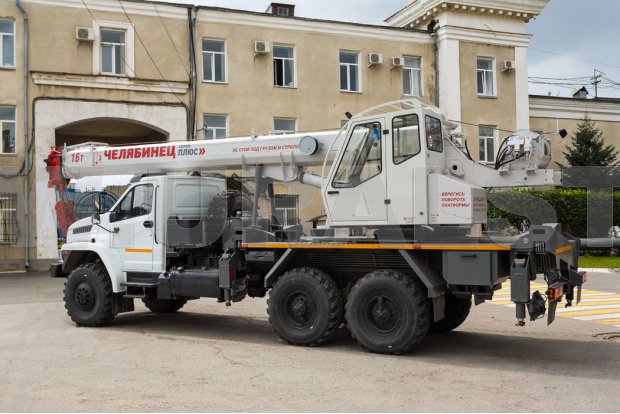 Автокран КС 45734-16-19 "Челябинец" Урал NEXT 4320-6951-72